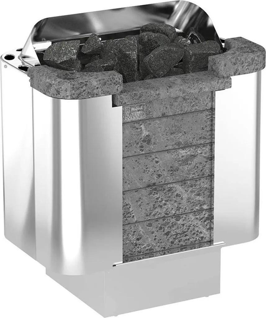 Poêle de sauna Sawo Cumulus 4,5 kW CML-45NS-P avec pierre de savon