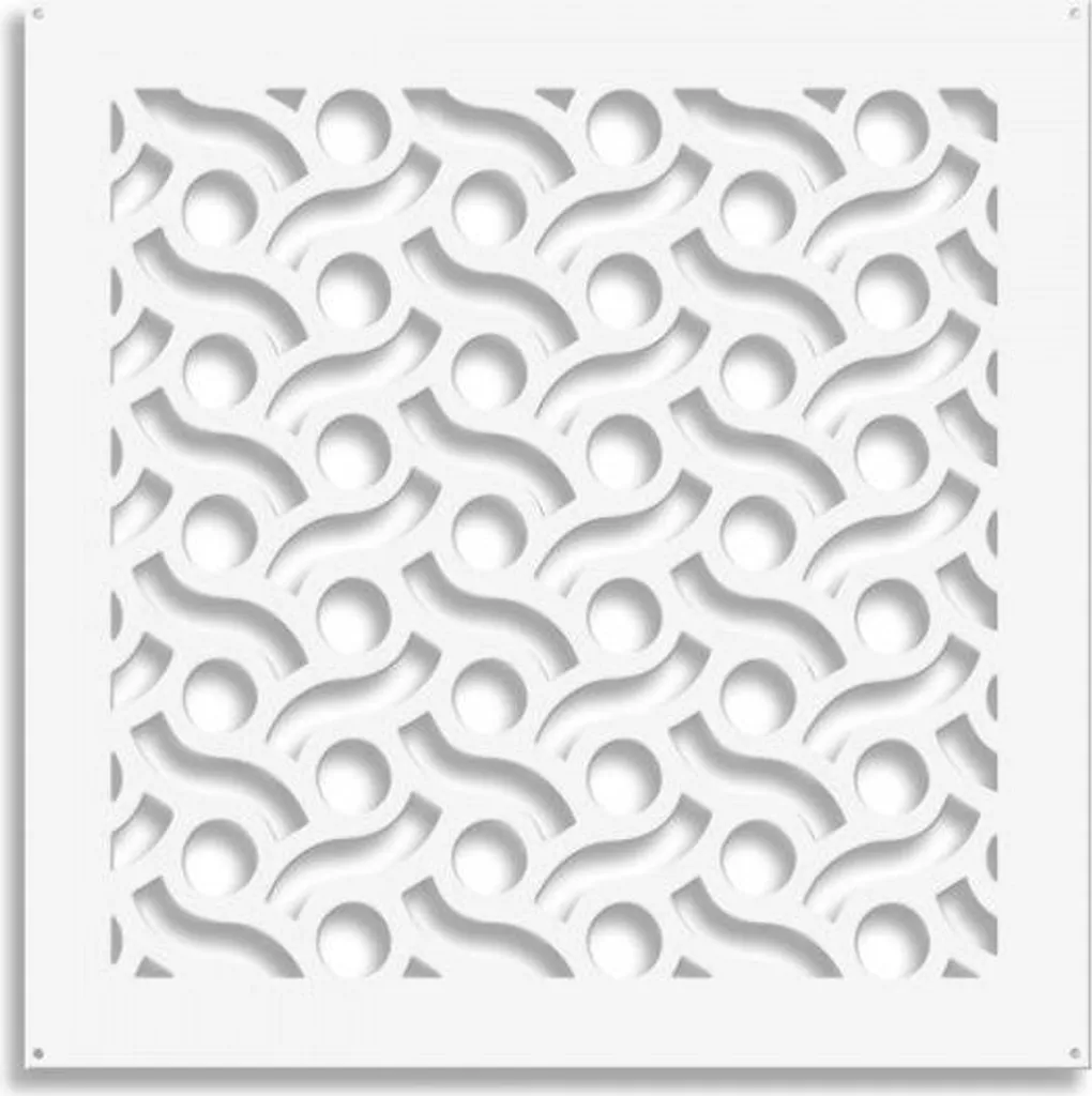 Pannello PVC Traforato BODIES 48x48 cm - Soluzione Contract