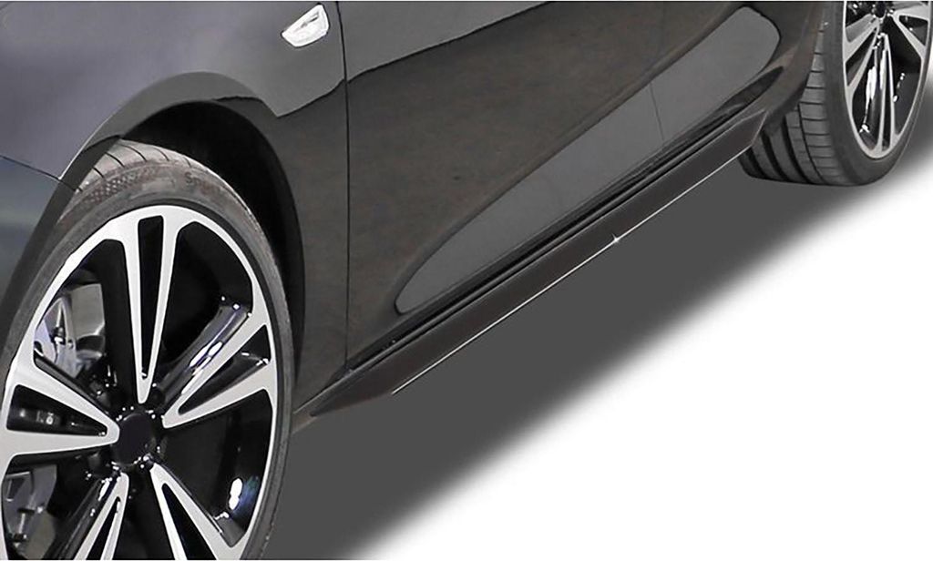 RDX Seitenschweller für Seat Leon Toledo 1999-2004 ABS Schwarz glänzend
