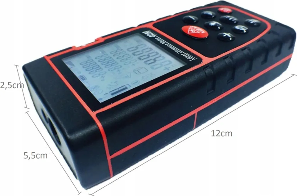 Télémètre laser 40M avec écran LCD rétro-éclairé et modes multiples - 16