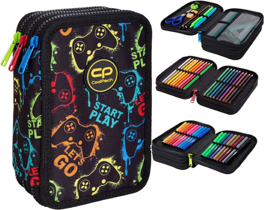 Piórnik z wyposażeniem Coolpack Jumper 3  Xplay Zdjęcie produktu 