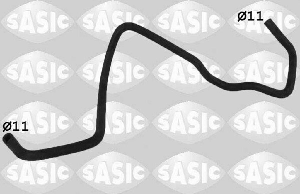 SASIC Kühlerschlauch Wasserschlauch für OPEL Movano Kastenwagen (X70) 3404178