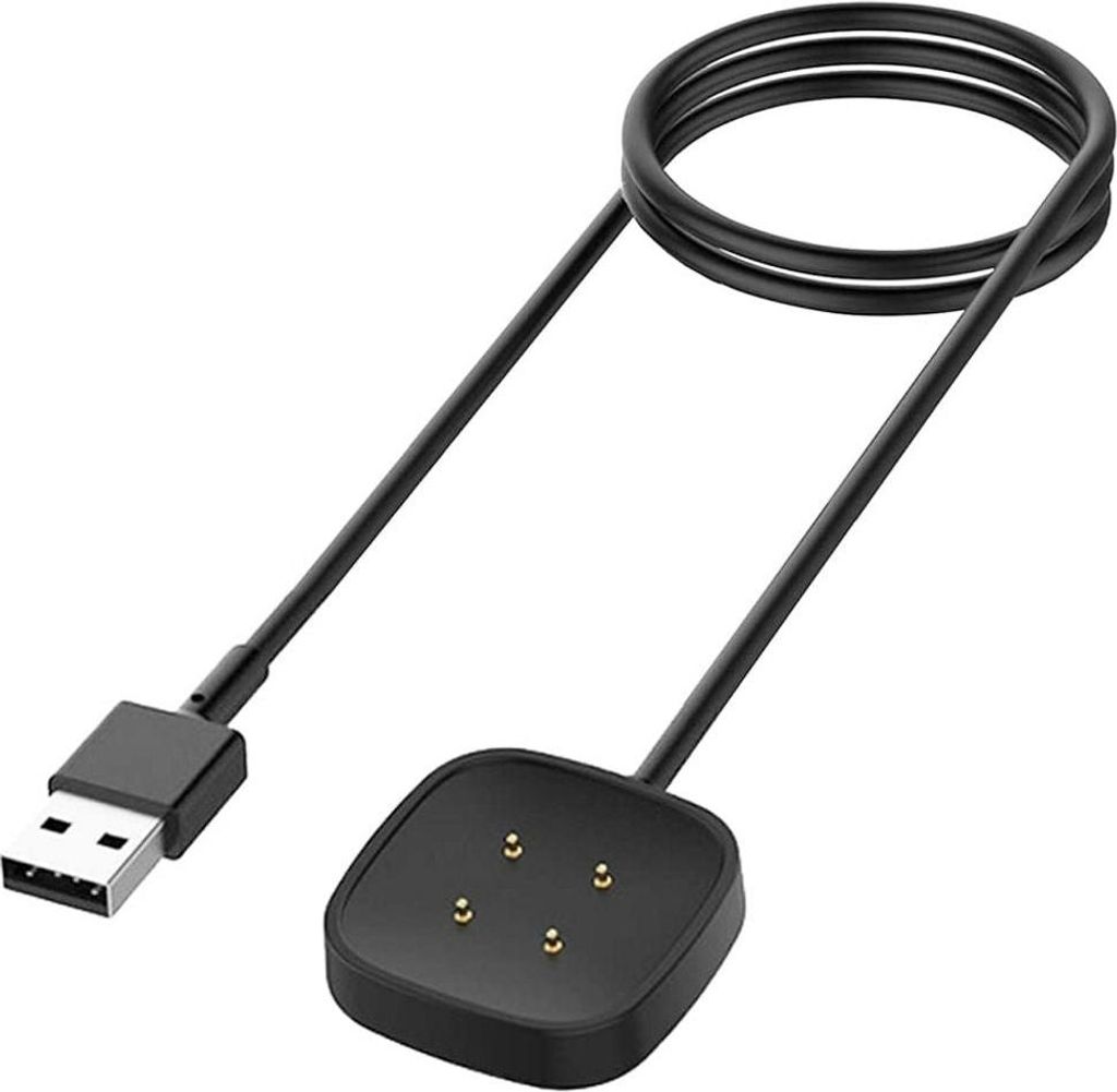 Fitbit-Ladegerät für Fitbit Sense 2/Versa 3/Versa 4 - Schwarz