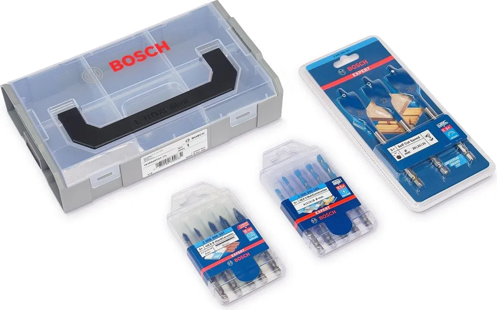 Basta punte rotte! Set Bosch Expert 0615997645 con Valigetta Mini L-Boxx