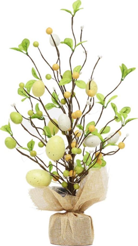 45cm LED Lichter Osterei Nachbildungation Baum OsterNachbildungationen Eier Baum Heim Schreibtisch Nachbildung Szene Einkaufszentrum Layout Fotogra...