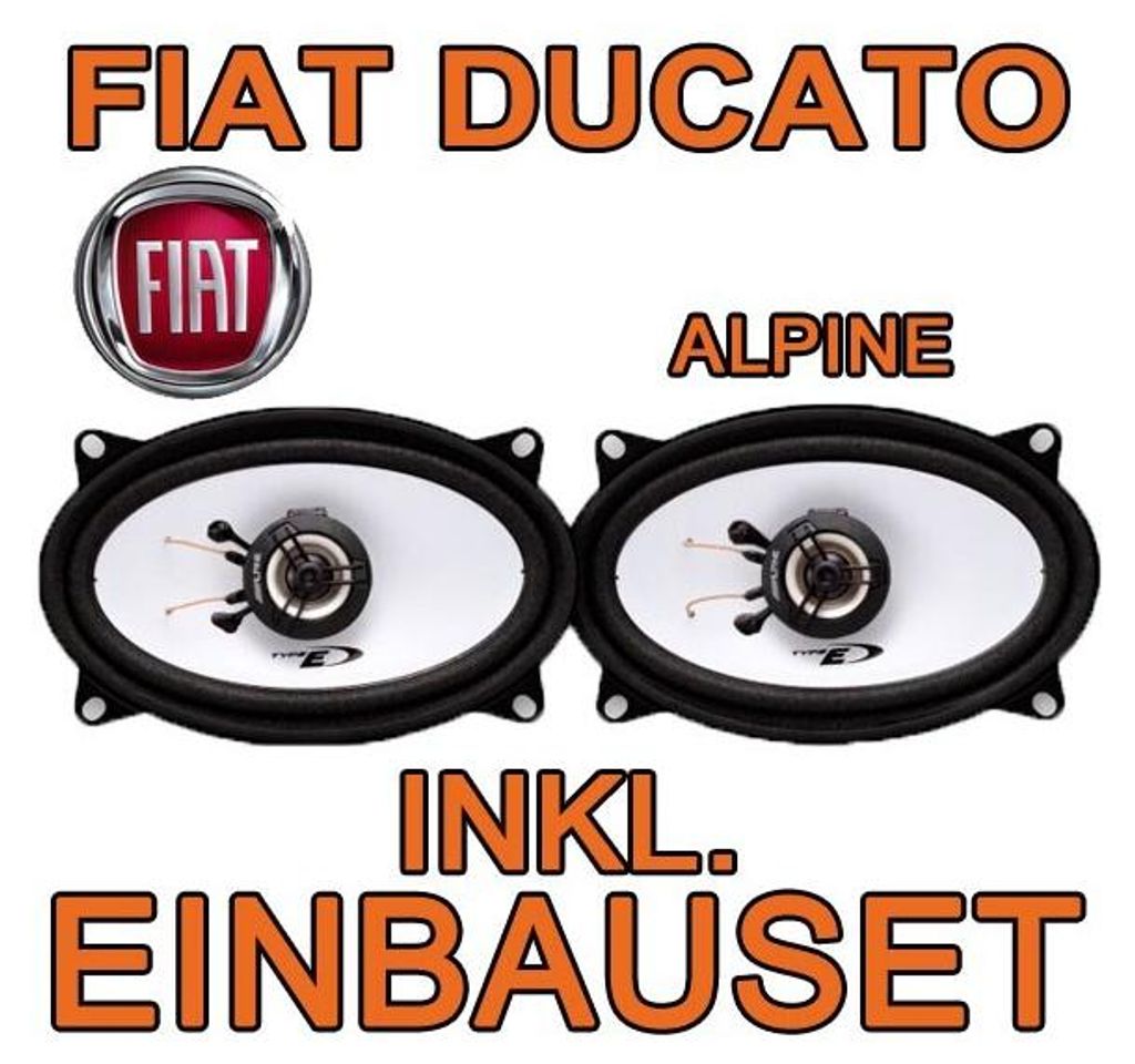 Fiat Ducato 1 & 2 - Lautsprecher - Alpine SXE-4625S - 4x6 Produktbild 