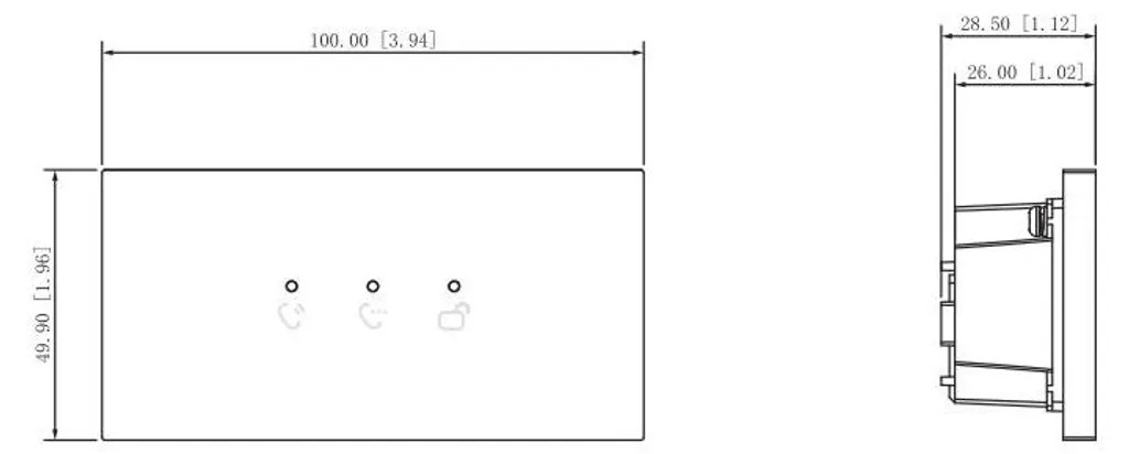 Module Indicateur de Statut Dahua pour Interphone et Contrôle d'Accès