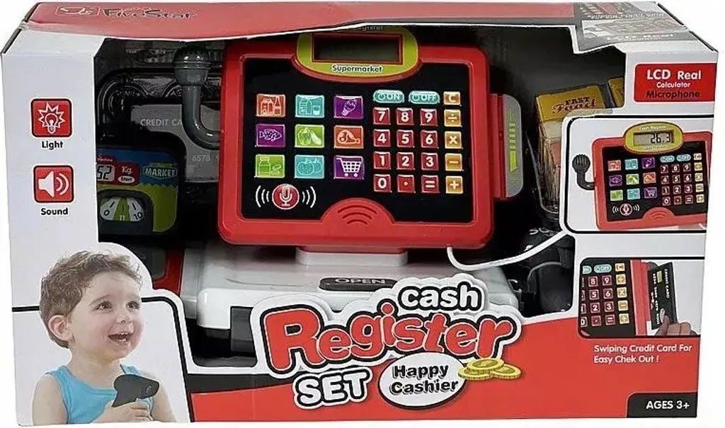 Caisse enregistreuse ludique pour enfant : Finis les jeux d'éveil ennuyeux