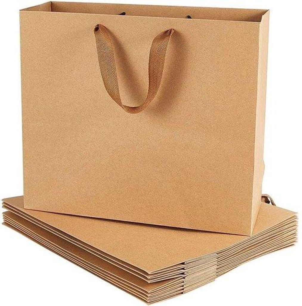 Papier-Taschen 10er Pack 32x28x11,5cm für Weihnachten