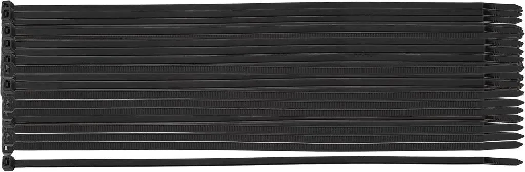 NEO TOOLS Fascette in nylon nero Set di 100 fascette 150 mm x 3,6 mm - Fascette robuste con resistenza alla trazione di 18 kg - resistenti ai raggi UV