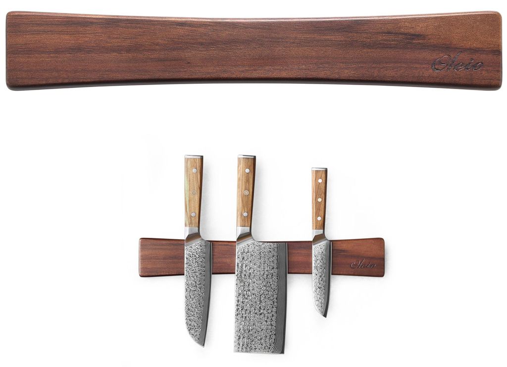 Oleio Magnetleiste Messerhalter Akazienholz 40 cm Produktbild 