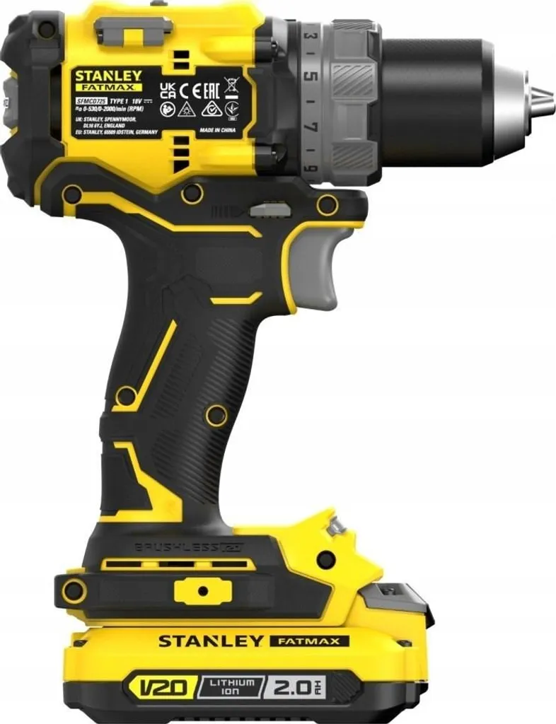 Perceuse STANLEY 18V pour travaux de rénovation maison SFMCD725D2K - 10