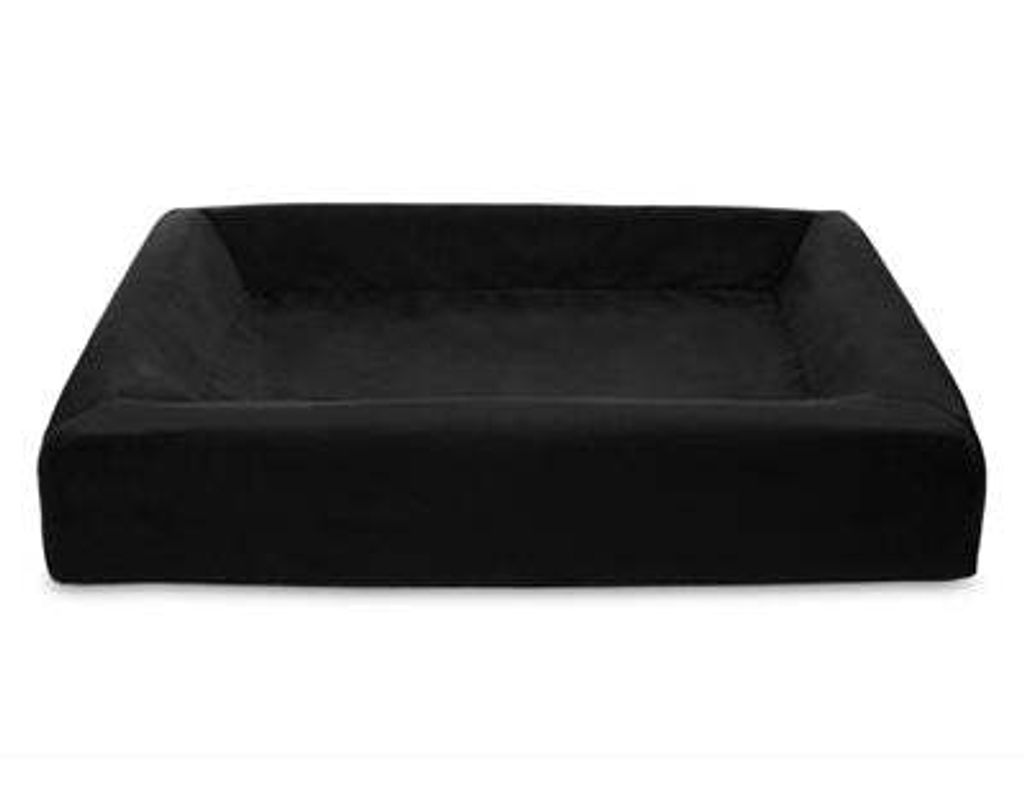 Bia Bed Royal Fluweel Hoes Hondenmand Zwart