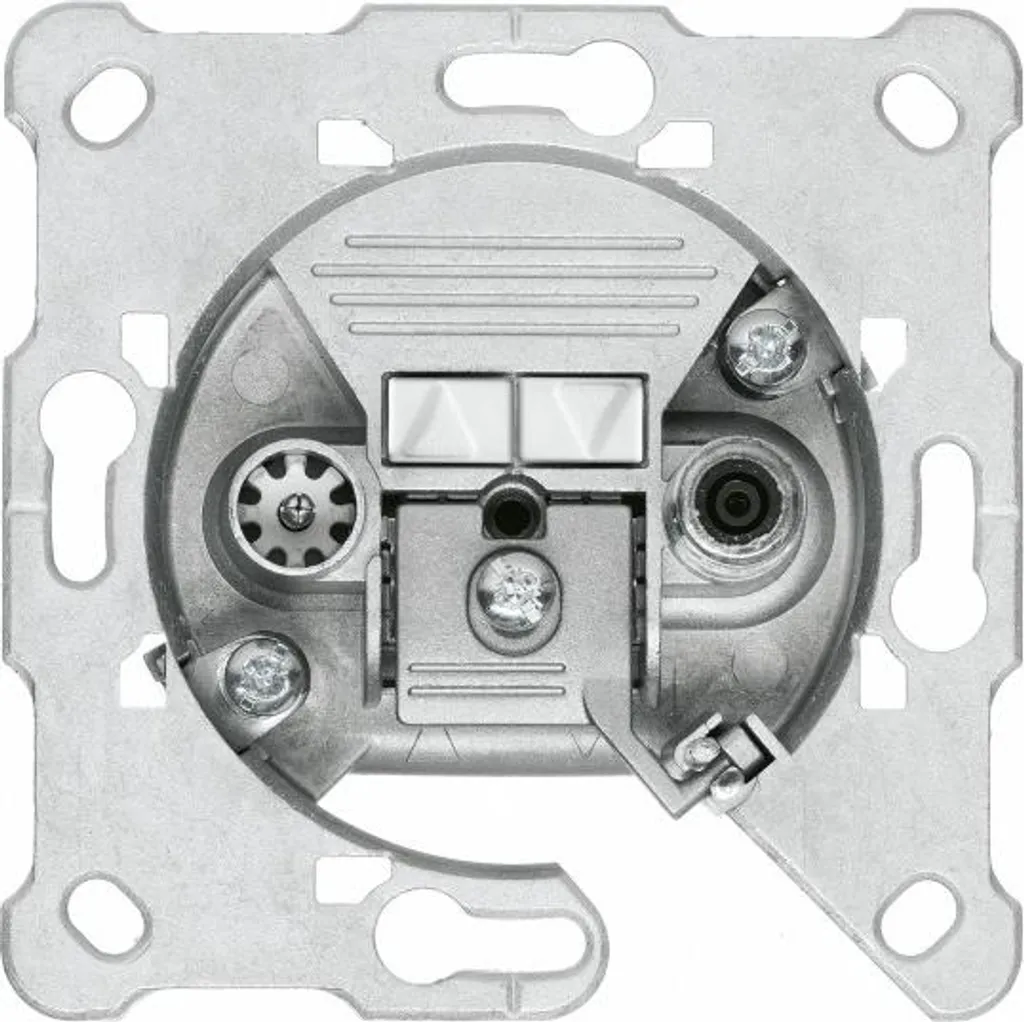 Prise Double Sat Triax GDS 11 F Blindée 12dB - Faible Perte de Passage