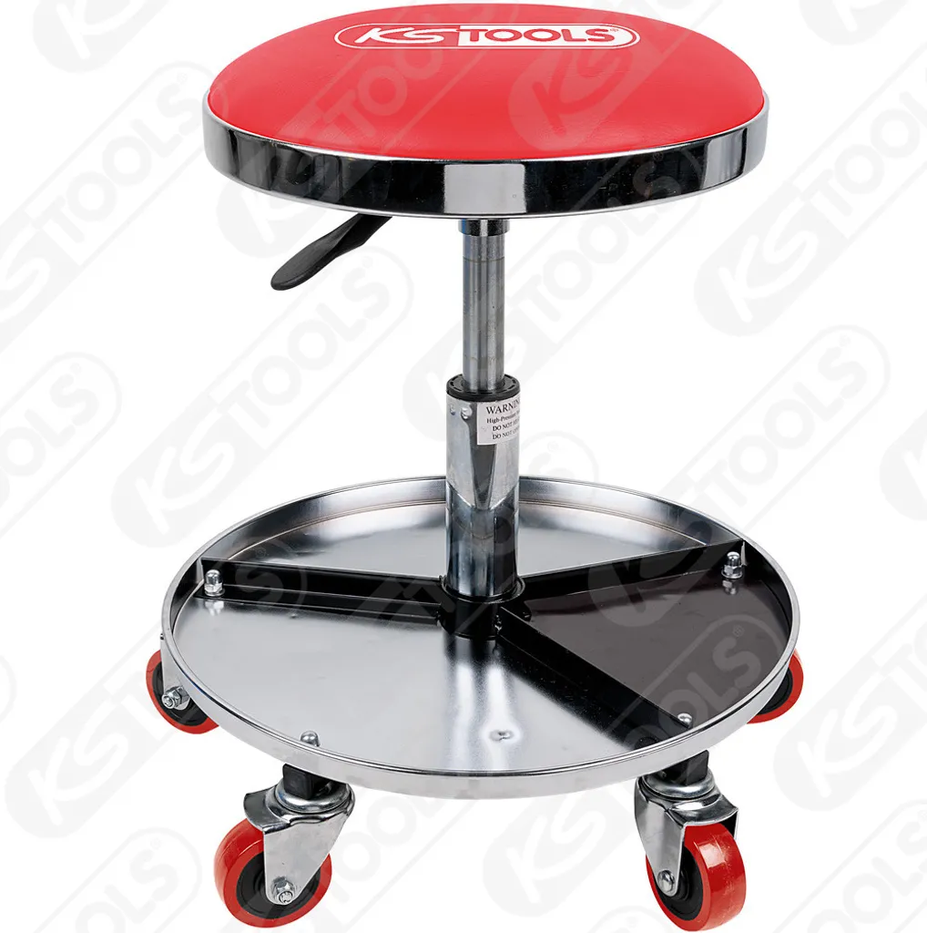 Tabouret d'atelier hydraulique KS-Tools 500.8004 robuste et pivotant