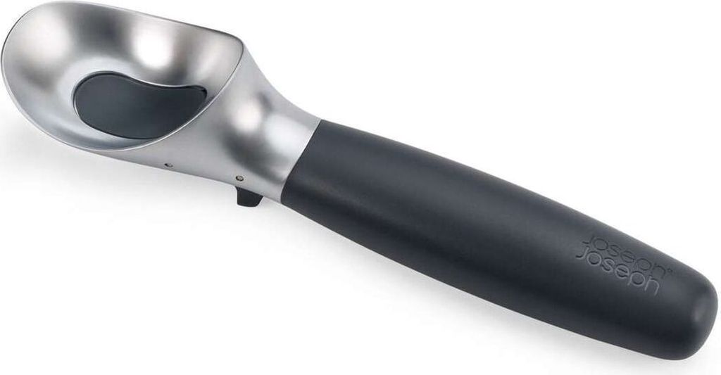 Eislöffel Joseph Joseph Elevate - ergonomisches Design mit schwerem Griff, leicht lösbarem de-Mechanismus und Sockel, um den Kontakt mit Oberflä...