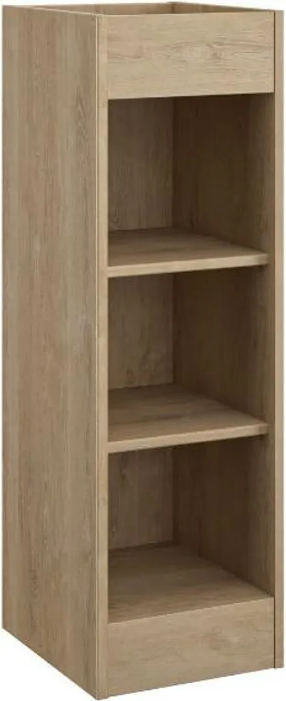 Petite bibliothèque Achil 30cm - Solution gain de place chêne blond - 2