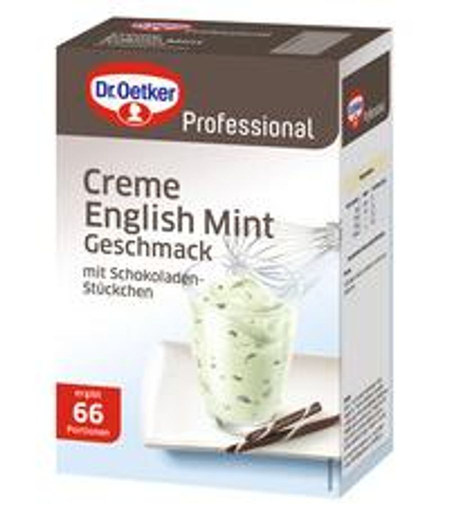 Dr.Oetker Creme English Mint Produktbild 