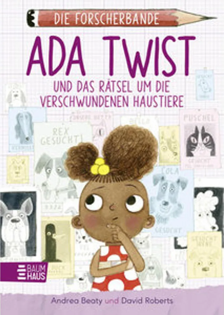 Livre Ada Twist et le Mystère des Animaux Disparus - Roman Enfant