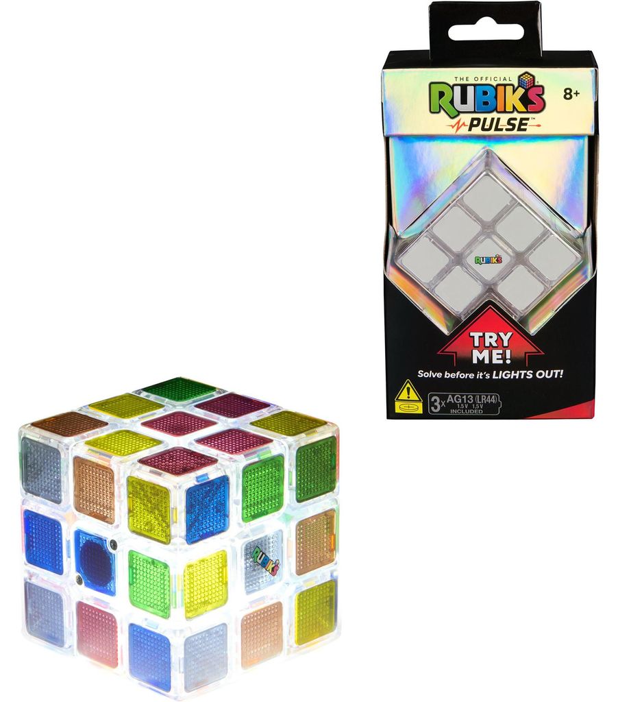 Rubik’s Pulse 3x3 Zauberwürfel, leuchtender Zauberwürfel Produktbild 