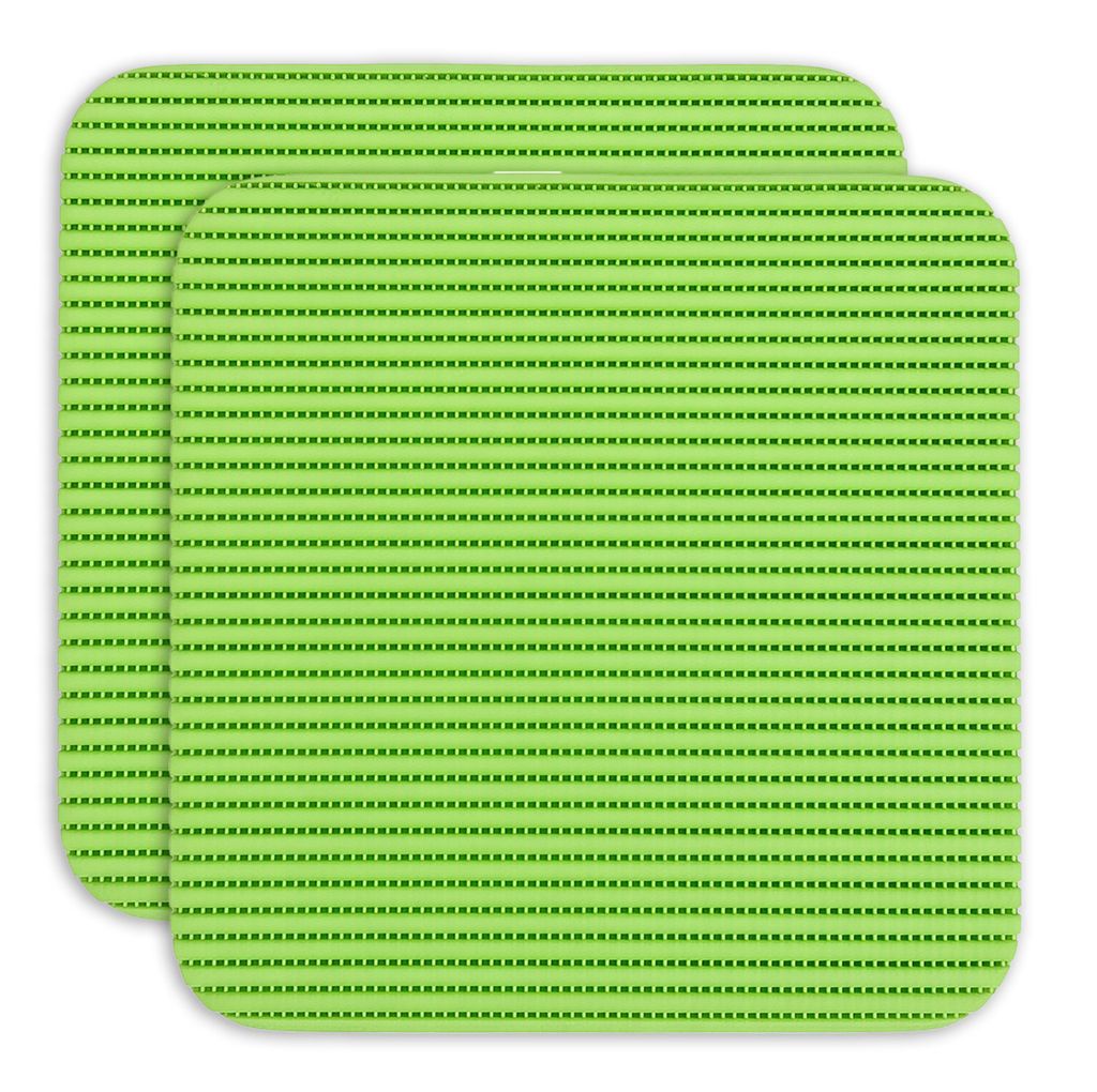 2x ABTROPFMATTE 32x32cm Gläsermatte Gläserabtropfmatte Produktbild 