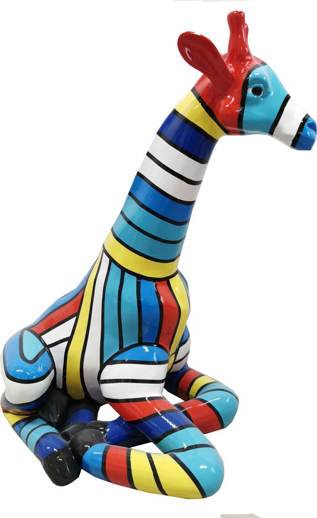 Designer Figuren Moderne Dekorationen Garten Giraffe Statue Skulptur Skulpturen