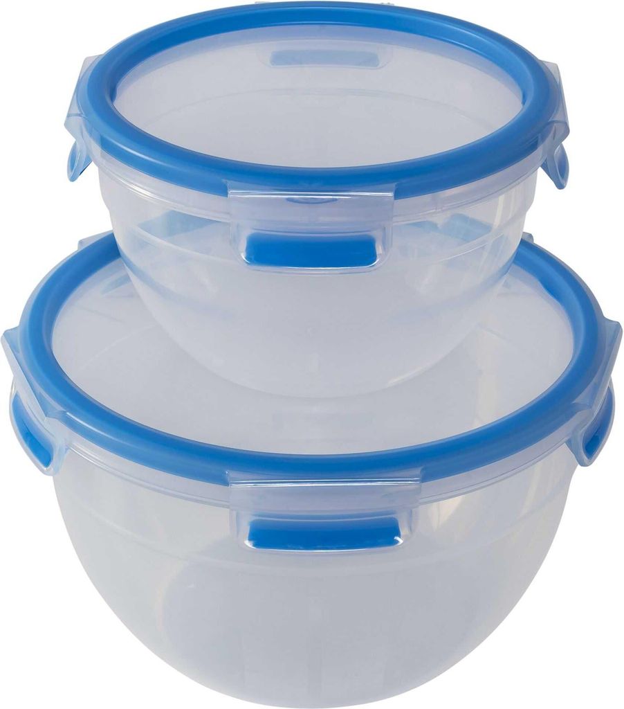 EMSA Clip&Close Frischhaltedosen-Set 2-tlg. rund Produktbild 
