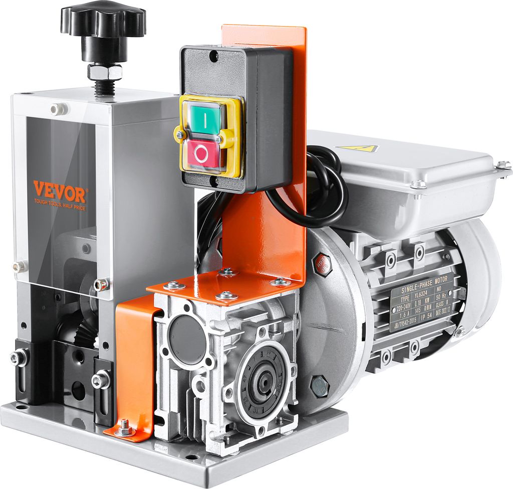 VEVOR 180W Elektrický stroj na odizolovanie káblov Stroj na Obrázok produktu 