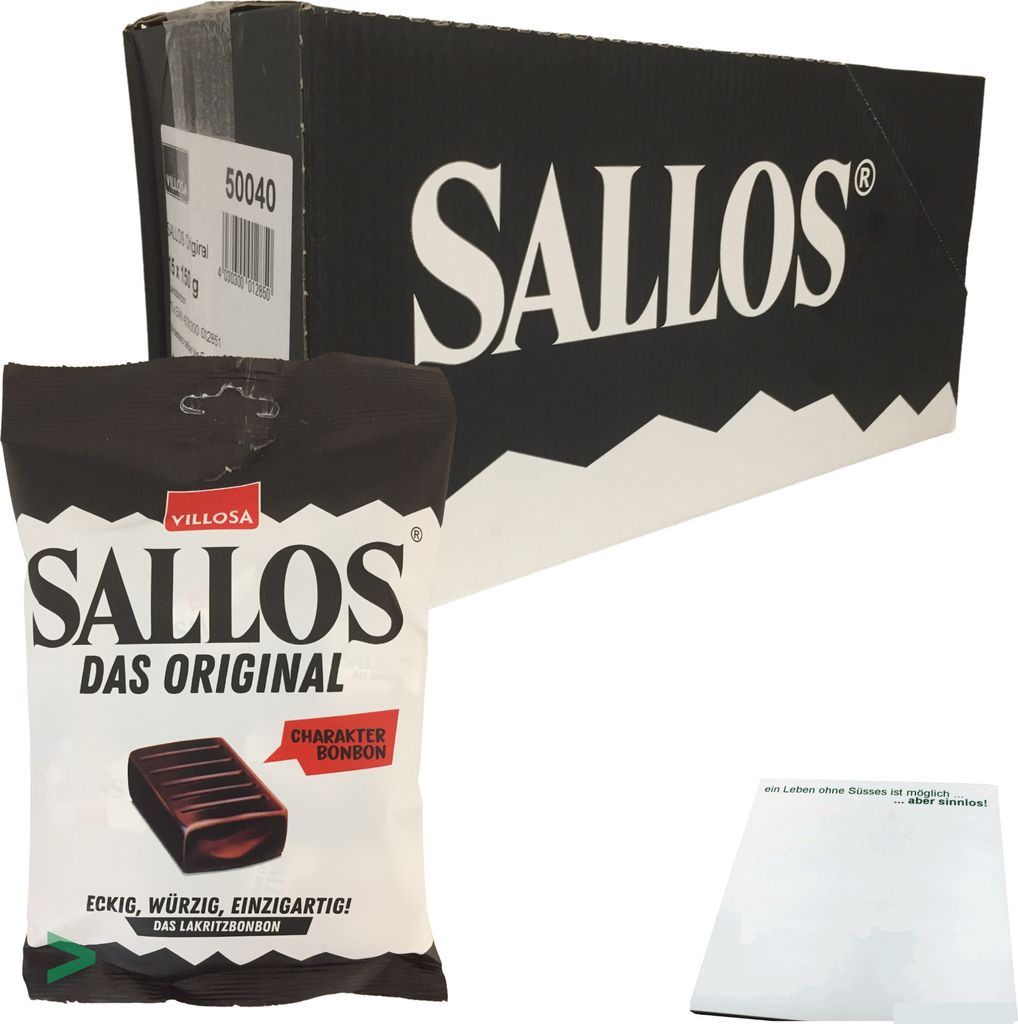 Villosa Sallos Das Original Hartkaramellen mit Produktbild 
