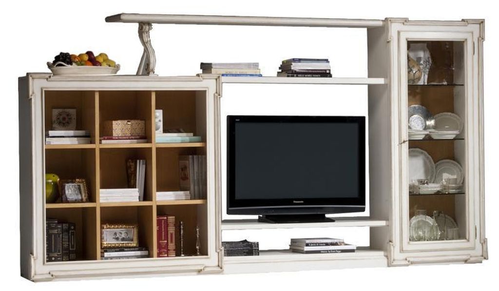 Antik Stil tv Wohnwand Fernseh Ständer Schrank Wohnwände rtv Glasschrank Möbel