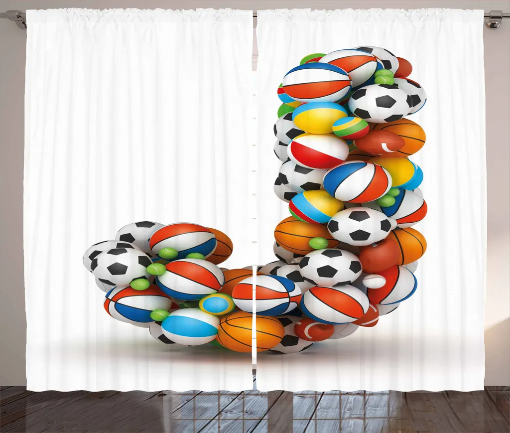 ABAKUHAUS Tenda Lettera J Sportiva 280x175cm - Arredo Rustico Camera