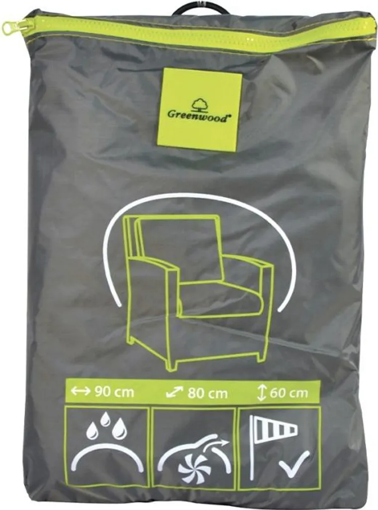 Housse de protection jardin étanche et anti-UV 90x80x60 cm - Qualité CVP