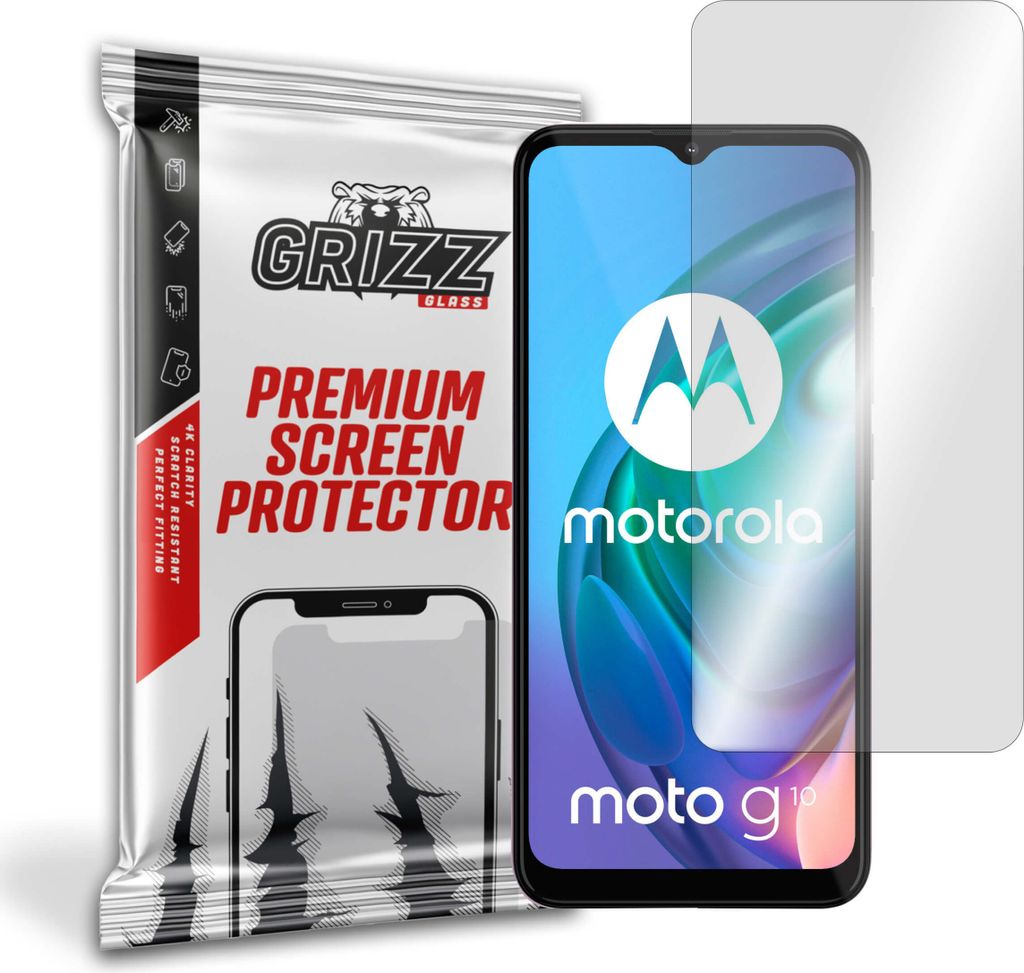 Hybrierglas GrizzGlass HybridGlass für Motorola Moto G10 Power