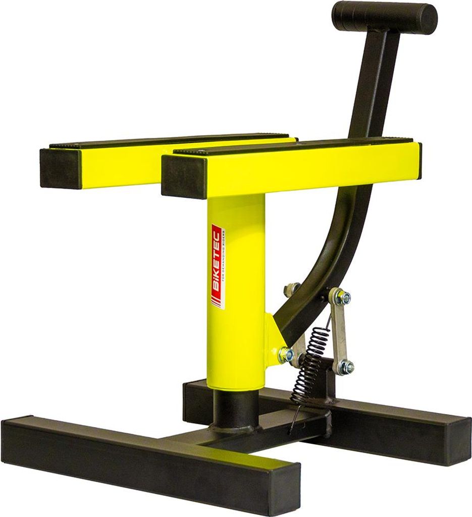 Motorradständer BIKETEC PRO Gelb Fluo - Stabiler Cross Produktbild 