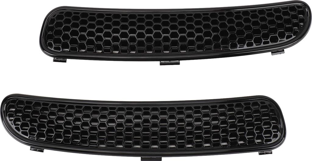 Haubenentlüftungsgitter 51137122506 Front Air für R50 R53 Cabrio R52 Schwarz glänzend
