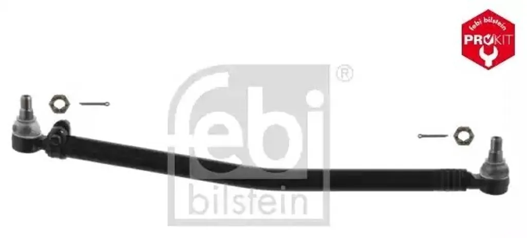 Pièce de direction Mercedes Atego barre avant 837 mm Febi Bilstein