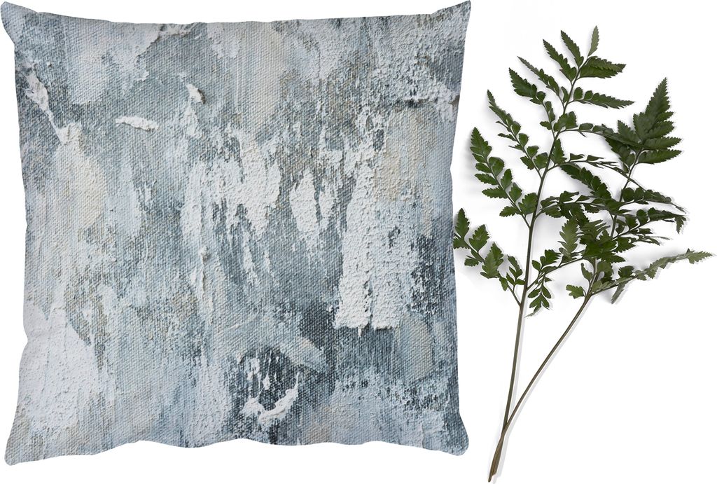 MuchoWow Zierkissen Sofakissen Wohnzimmer Dekokissen 45x45 cm Farbe - Industrie - Design - Schlafpolster - Polster für das Sofa