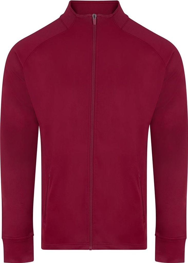 Finden & Hales - Trainingsjacke für Herren PC8093 (M) (Burgunderrot)
