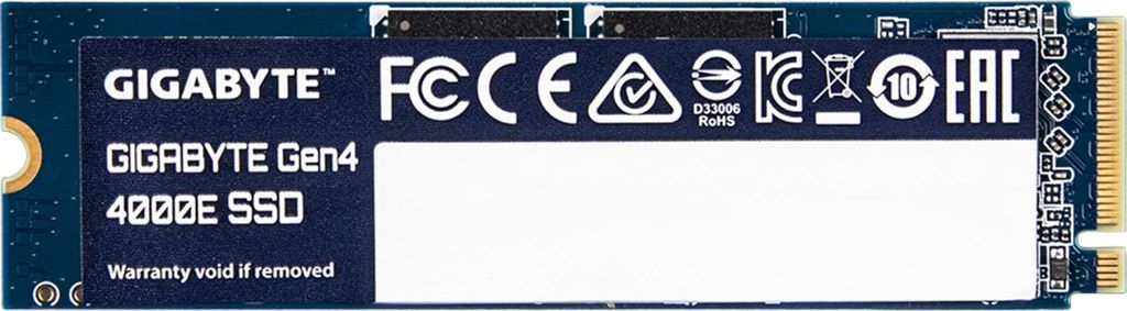 Gigabyte Gen4 4000E - SSD - 500 GB - intern - M.2 2280 - Produktbild 