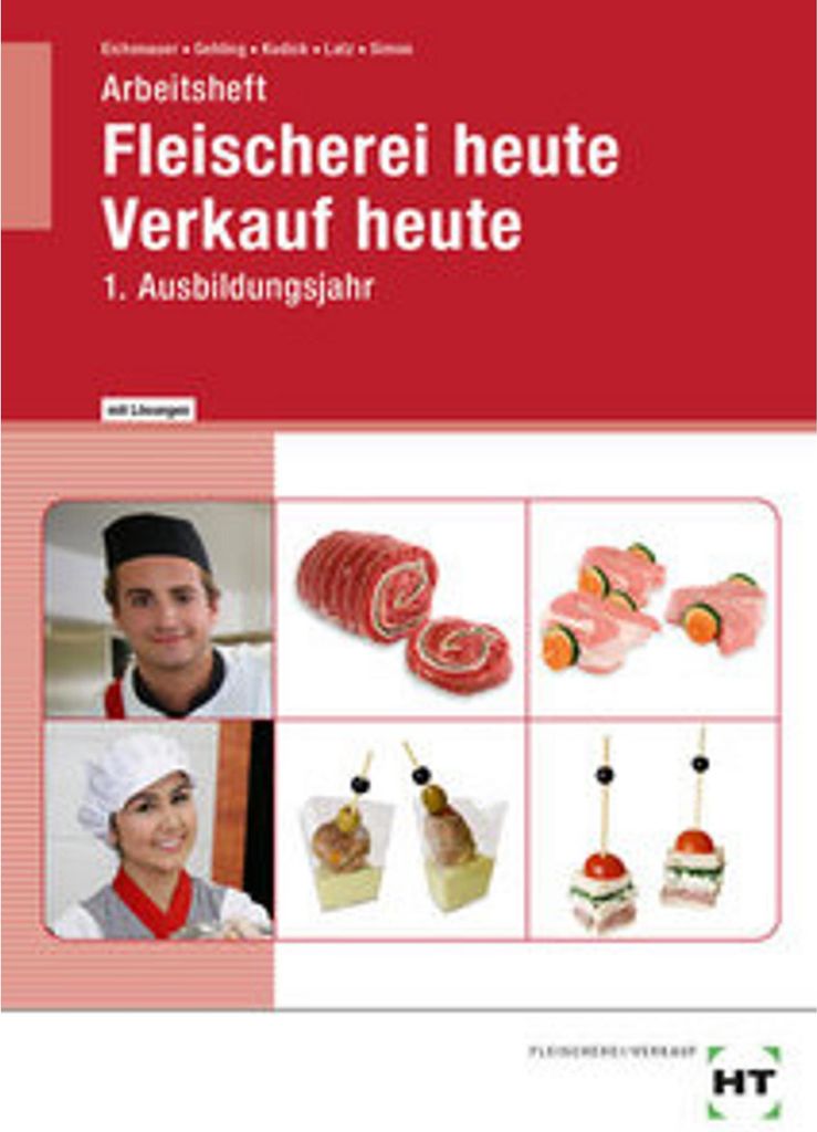 Arbeitsheft mit eingetragenen Lösungen Fleischerei heute Immagine del prodotto 