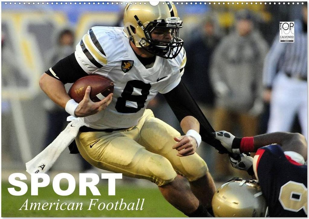Sport. American Football (Wandkalender 2026 DIN A2 quer), CALVENDO Monatskalender