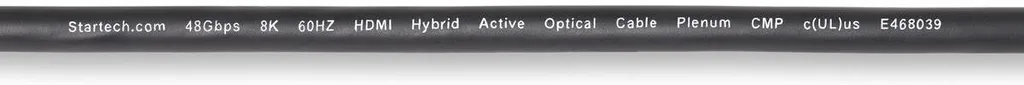 Câble HDMI 8K StarTech 30m Actif Noir avec Support HDR Dynamique eARC
