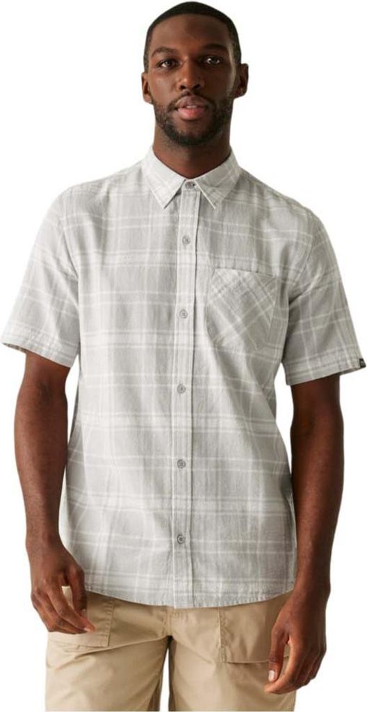 Regatta Loran Kurzarmhemd Grau 5XL Mann Grau 5XL