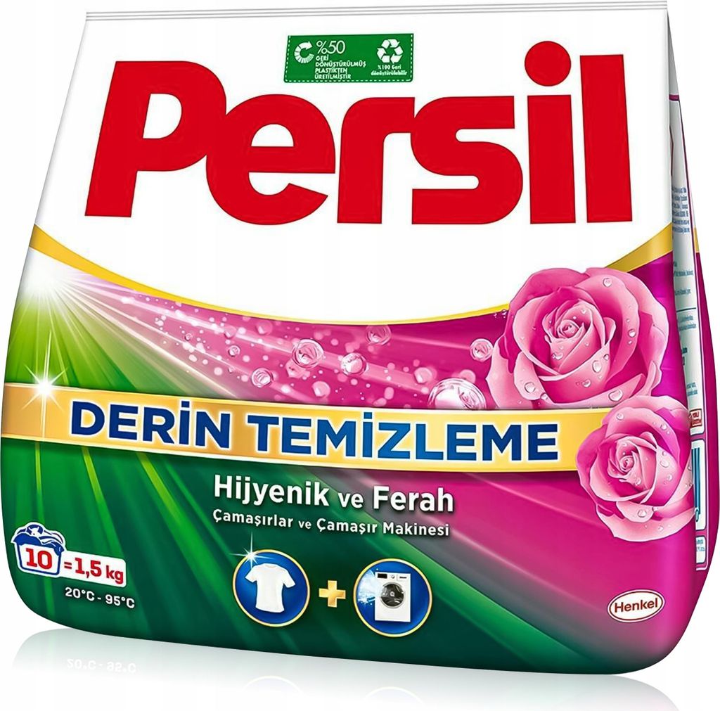 Persil Deep Clean Fragranced Rose White Waschpulver 1,5 kg
