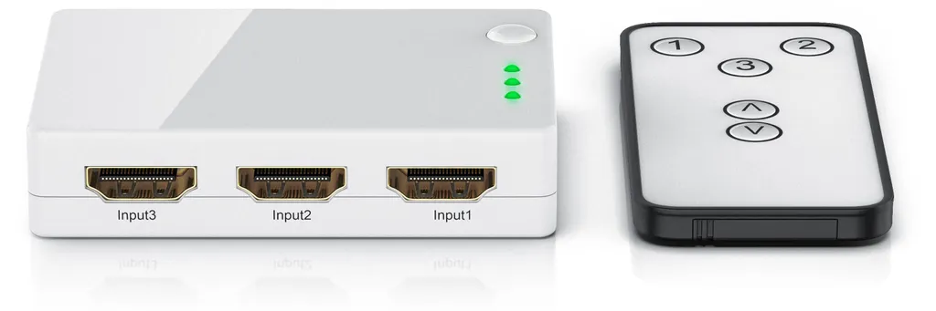 Switch HDMI 3 Porte CSL - Audio LPCM 7.1 e Dolby-AC3 Professionale