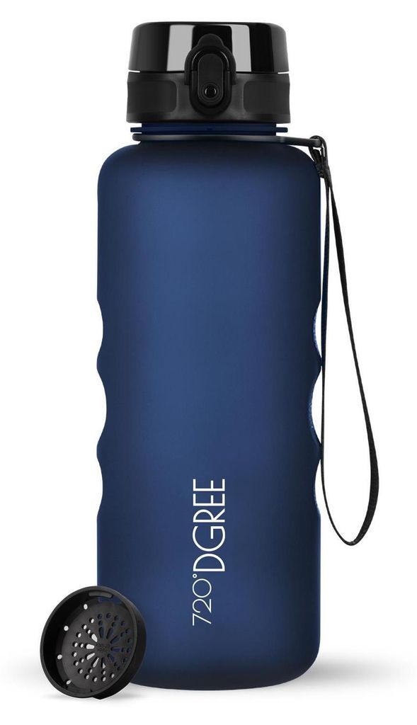Borraccia 720°DGREE uberBottle softTouch con filtro, blu Immagine del prodotto 