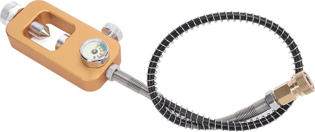 Tauch -Tankadapter -Füllstation Tauchgeräte mit Gedrückspalle Atemwegsrohr 40 mPa 8mm 0,5 l 1L Universal