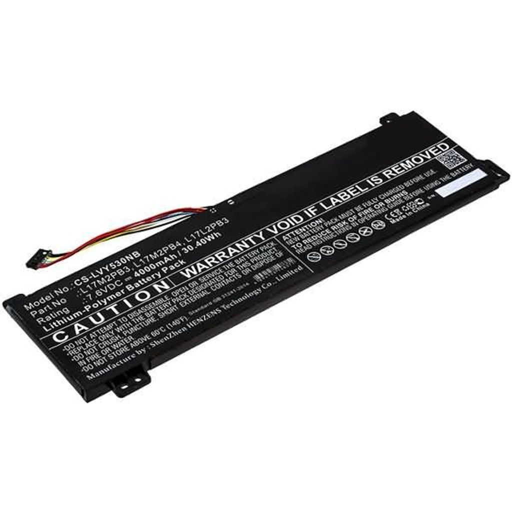 Akku für Lenovo V13015IKB Li-Pol 7,6 Volt 4000 mAh schwarz