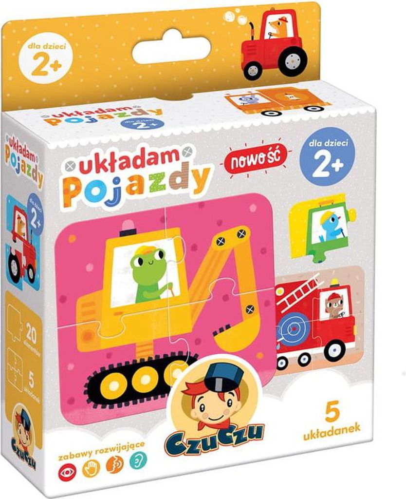 Czuczu Puzzle Ich ordne Fahrzeuge 2+ Produktbild 