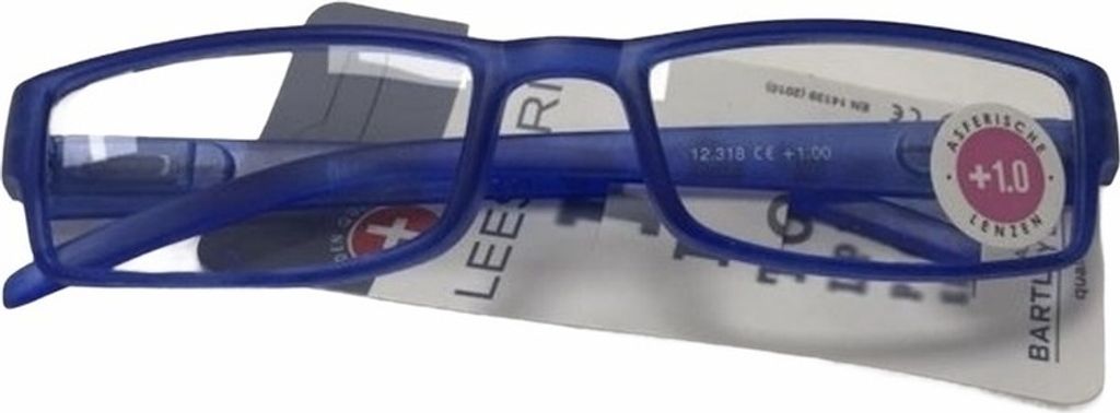 Blaue Lesebrille | Lesestärke 1,00 Produktbild 